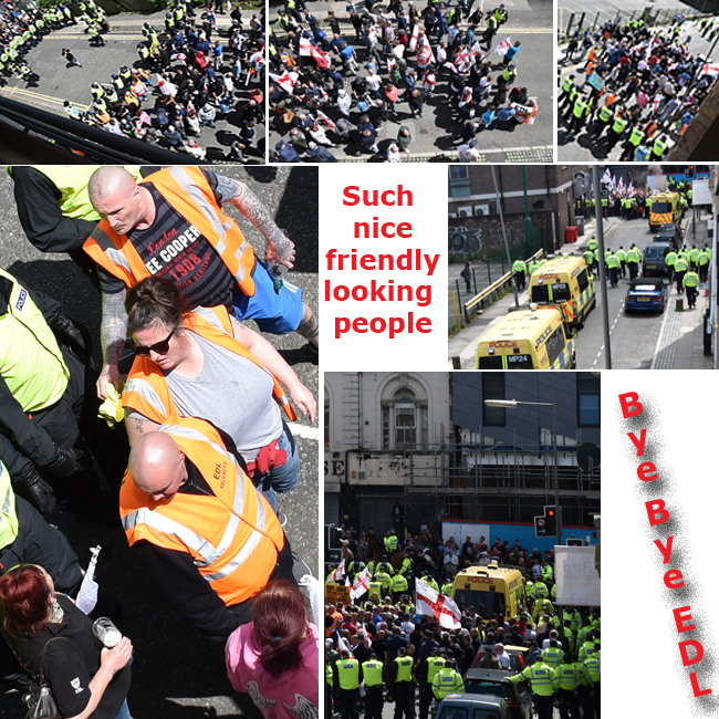 Pic: montage of EDL leaving the road