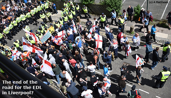 Pic: EDL at end of road