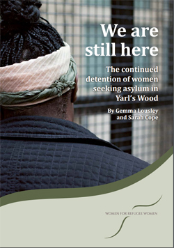 Pic: click to download report on detained women of Yarl's Wood